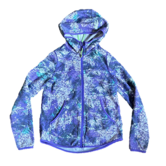 Ivivva Other - Ivivva by Lululemon Girls Zip Up Hoodie Purple Thumb Holes And Hood Size 14